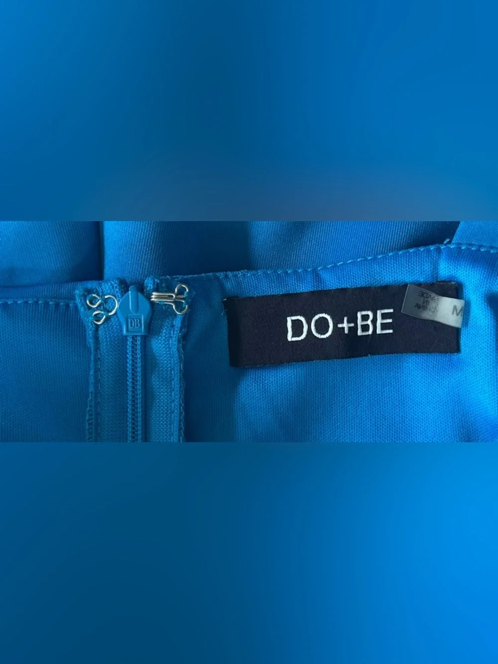 DO+BE Bright Blue Strappy Romper - Picture 3 of 3